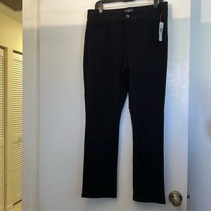 NWT Size 12P NYDJ ”Not Your Daughters Jean” Black Stretchy comfortable pant